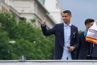 Real Madrid Celebrate After Victory In The Champions League